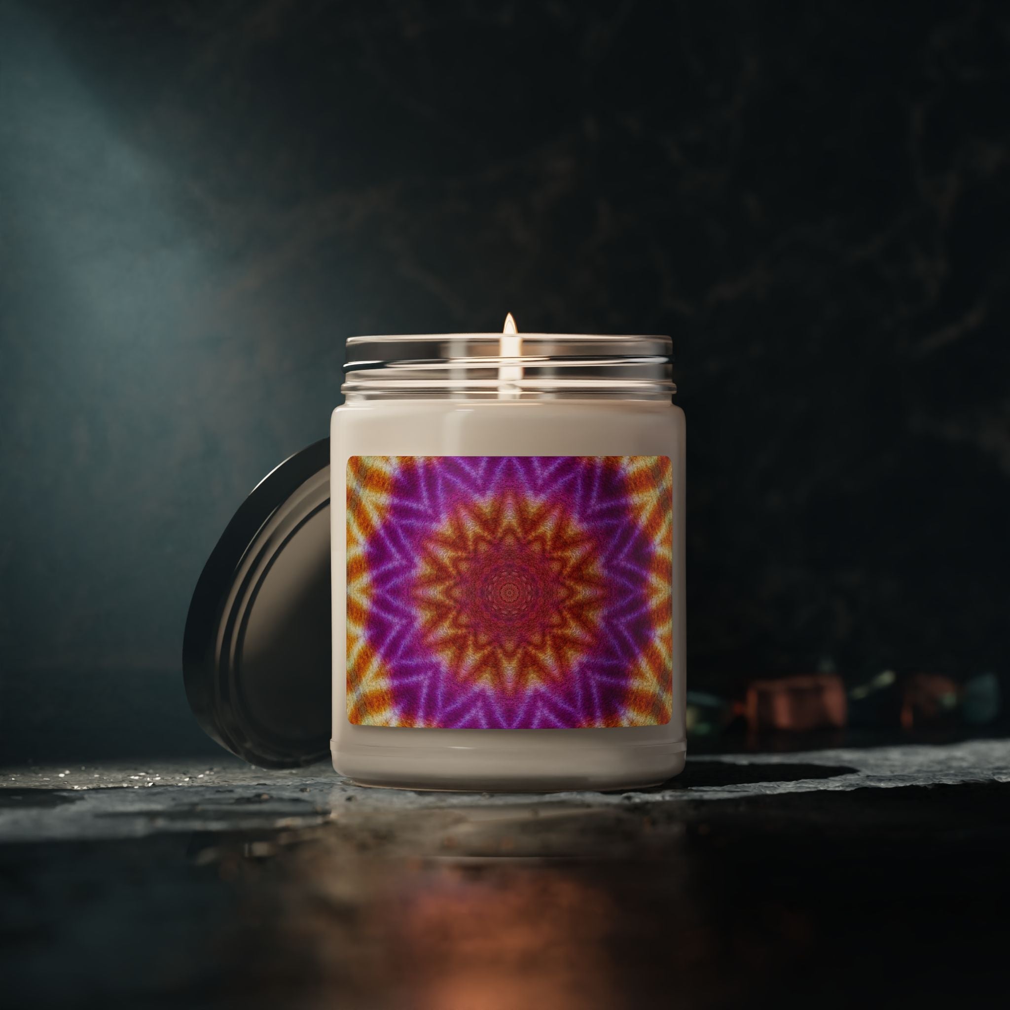 “OST3OS” Cymatic Scented Soy Candle 9oz