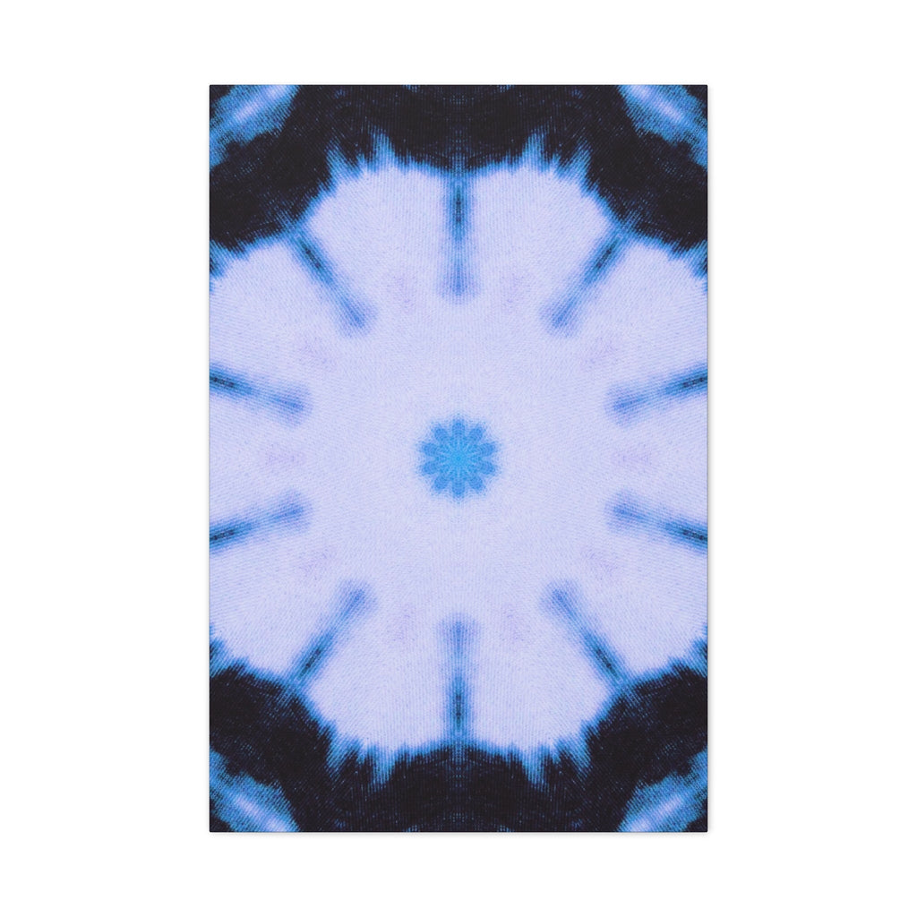 "SNWFLK" Cymatic Canvas Art Print - Stretched Matte 1.25"