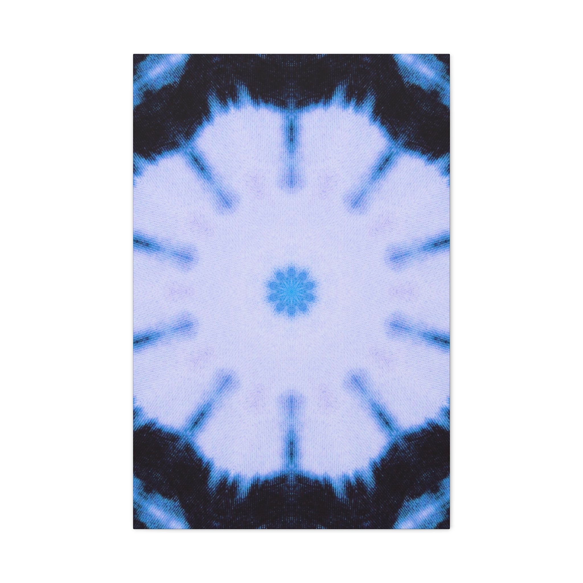 "SNWFLK" Cymatic Canvas Art Print - Stretched Matte 1.25"