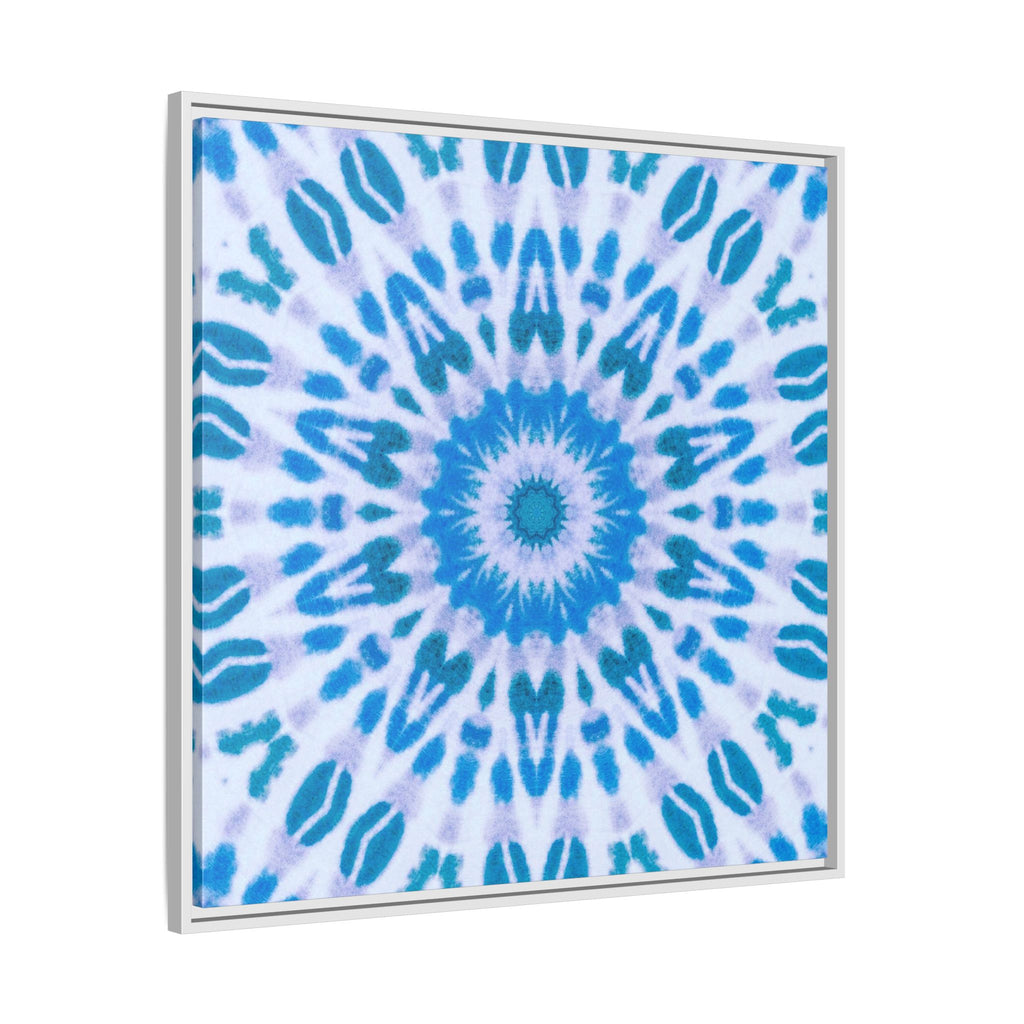 "E-VEIL I" Cymatic Framed Matte Canvas