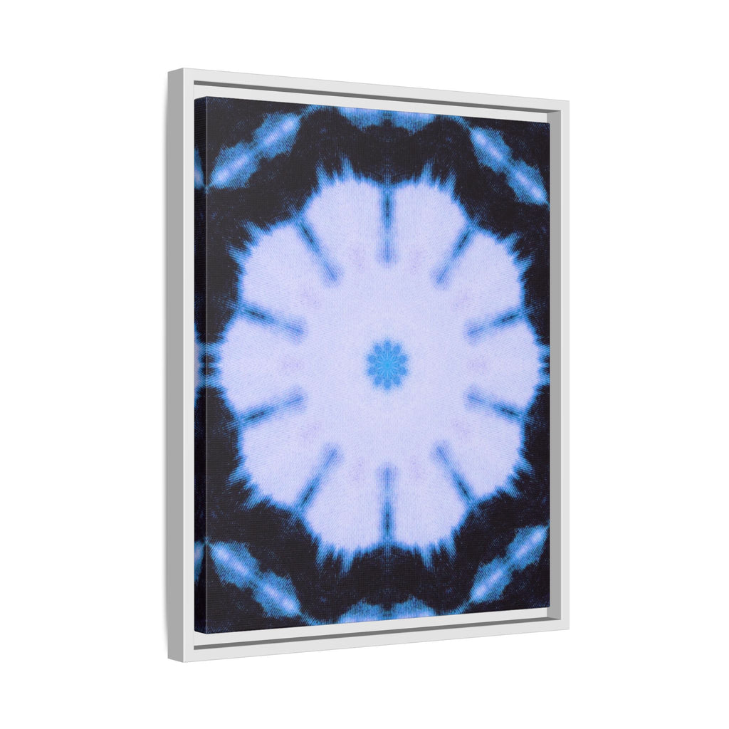 "SNWFLK" Cymatic Framed Matte Canvas
