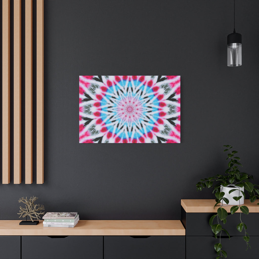 "HYP3R" Cymatic Canvas Art Print - Stretched Matte 1.25"