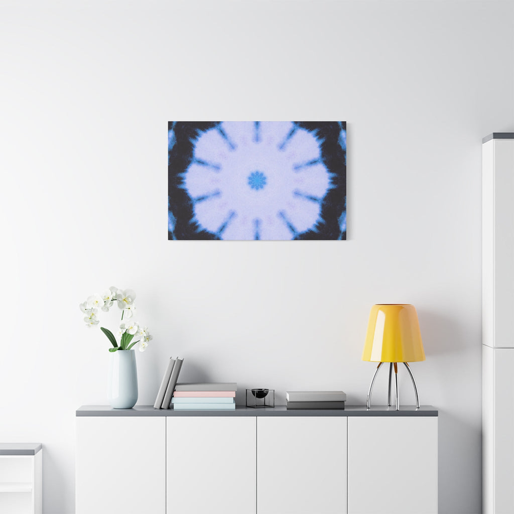 "SNWFLK" Cymatic Canvas Art Print - Stretched Matte 1.25"