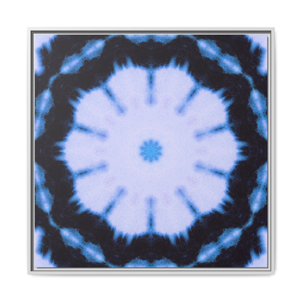 "SNWFLK" Cymatic Framed Matte Canvas