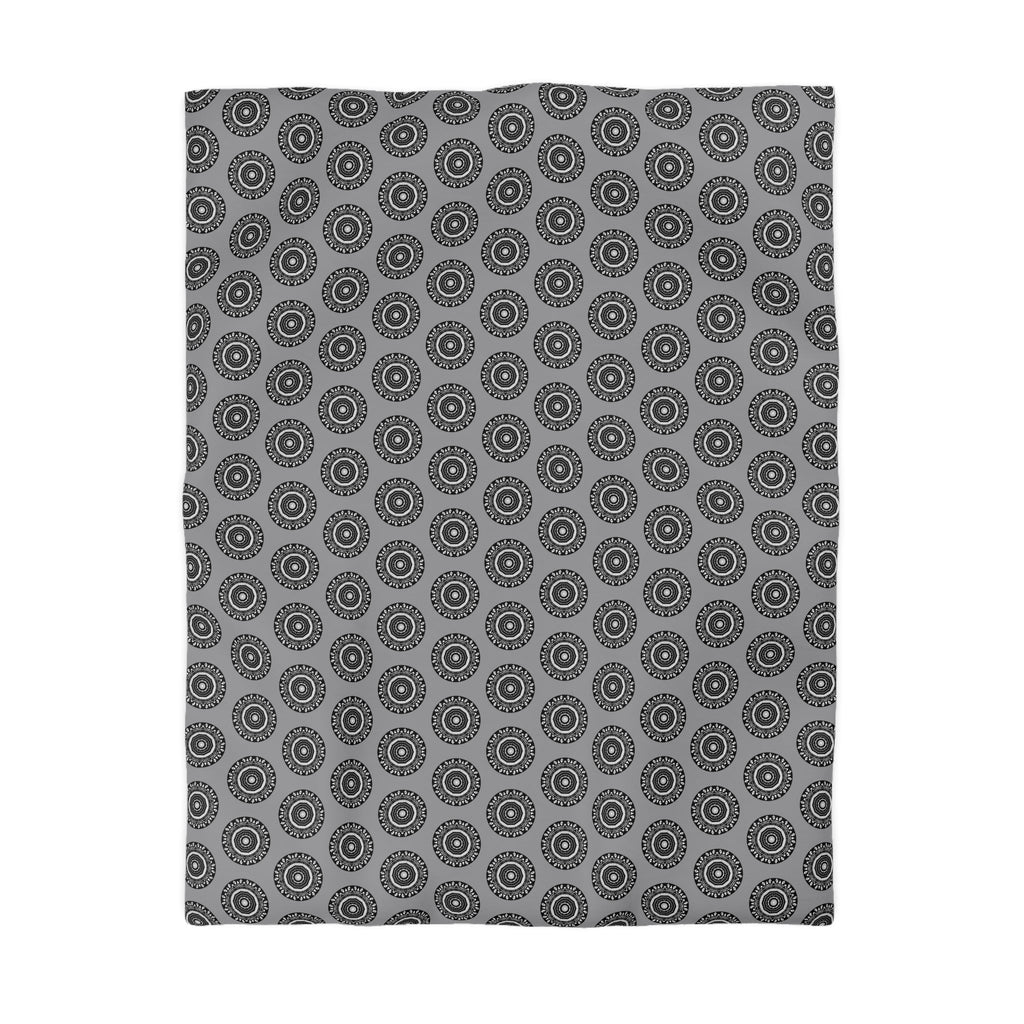 "MAYA" Cymatic Duvet Cover (Grey) - Housewarming
