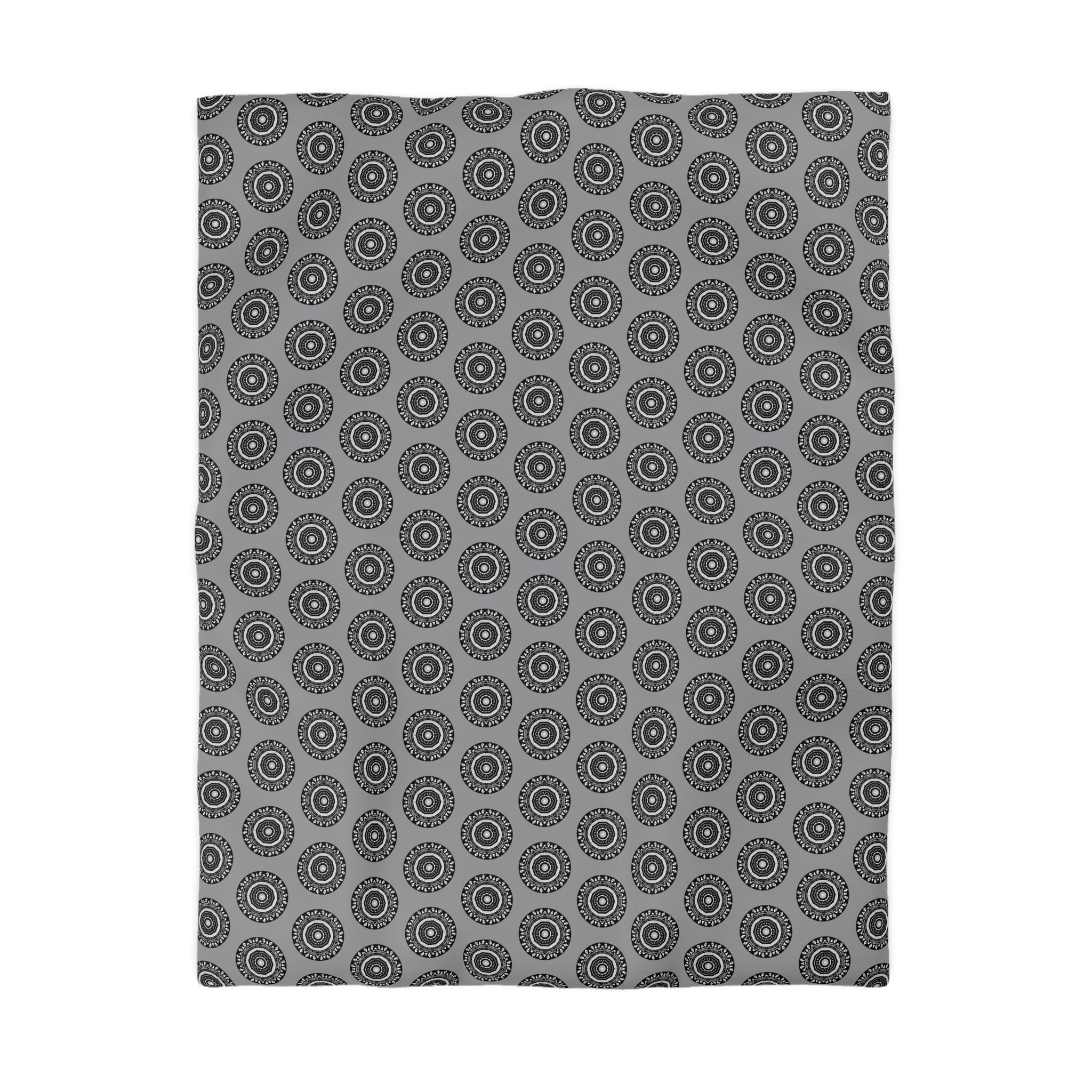 "MAYA" Cymatic Duvet Cover (Grey) - Housewarming