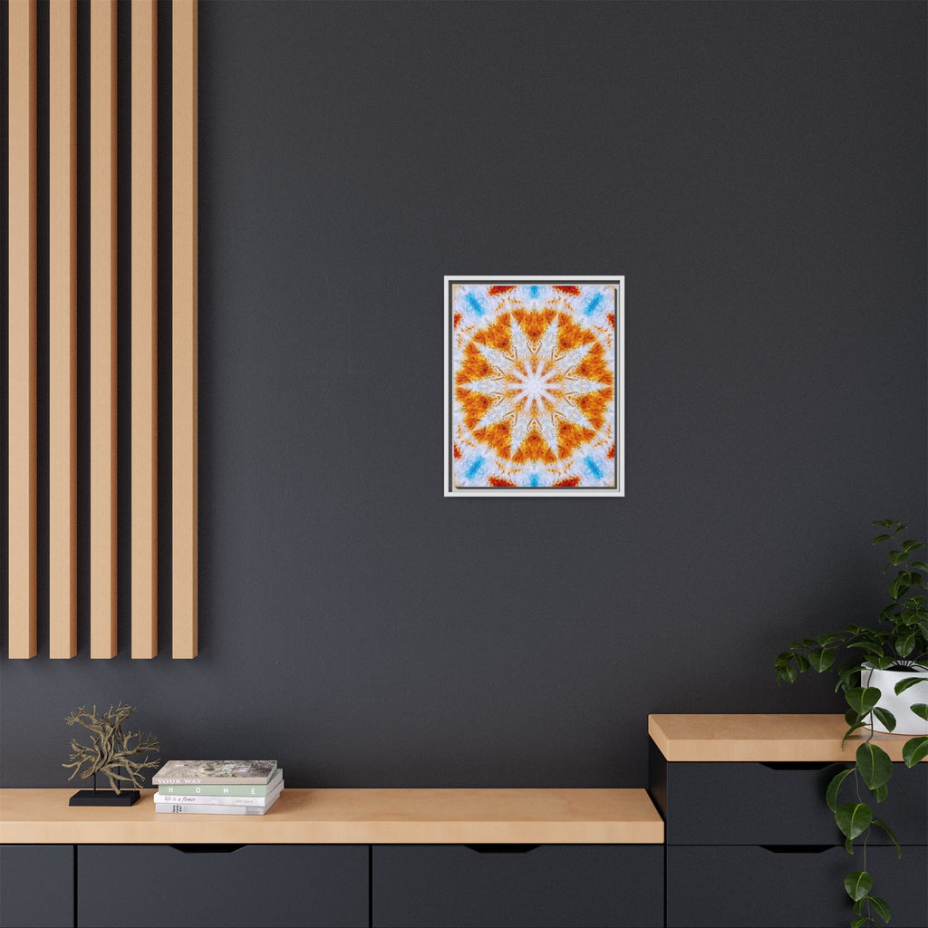 "SOL" Cymatic Framed Matte Canvas