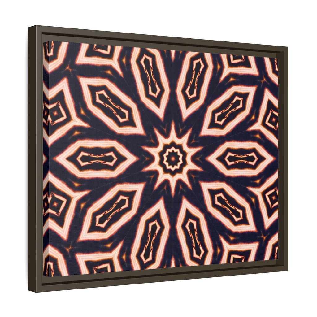 "E-CLPS" Cymatic Framed Matte Canvas