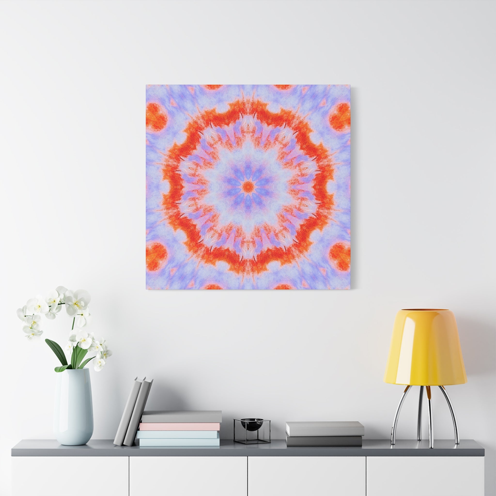 "NEBU" Cymatic Canvas Art Print - Stretched Matte 1.25"
