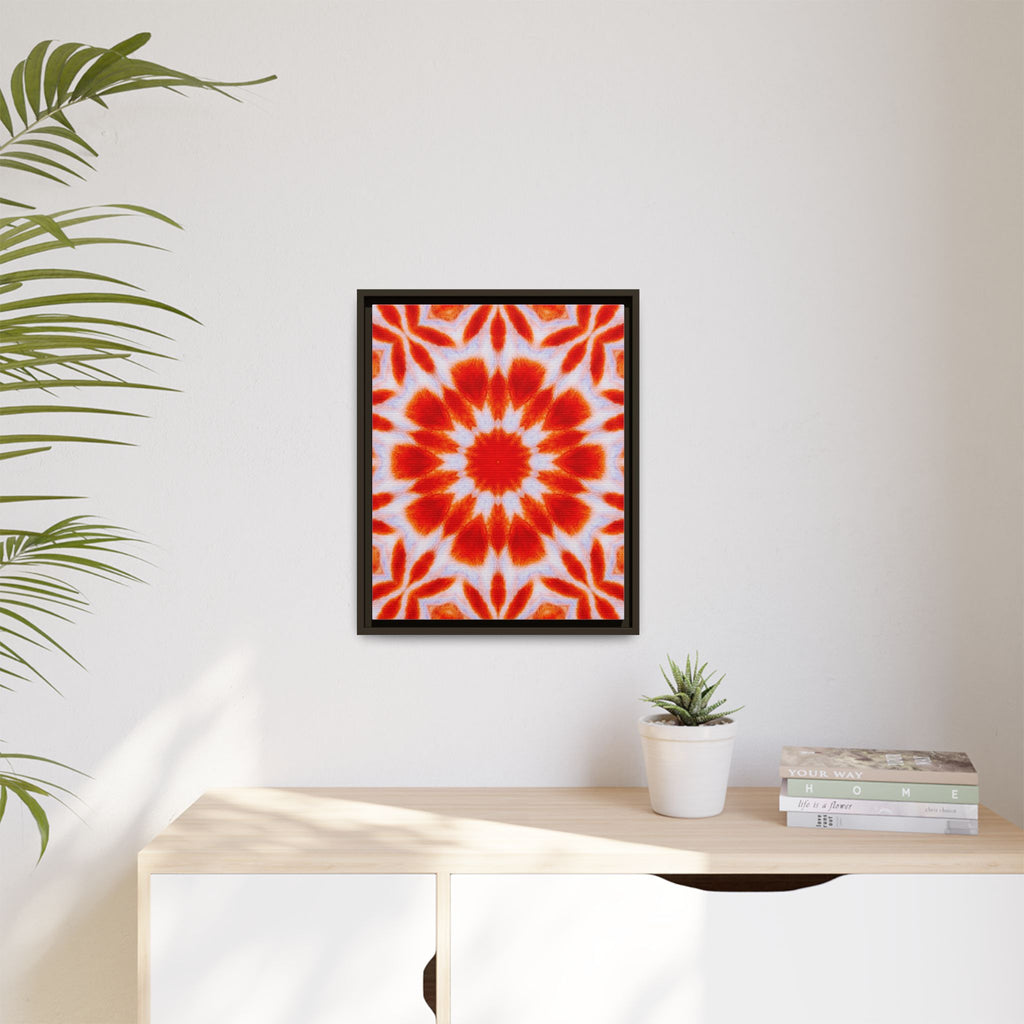 "SACRAL" Cymatic Framed Matte Canvas