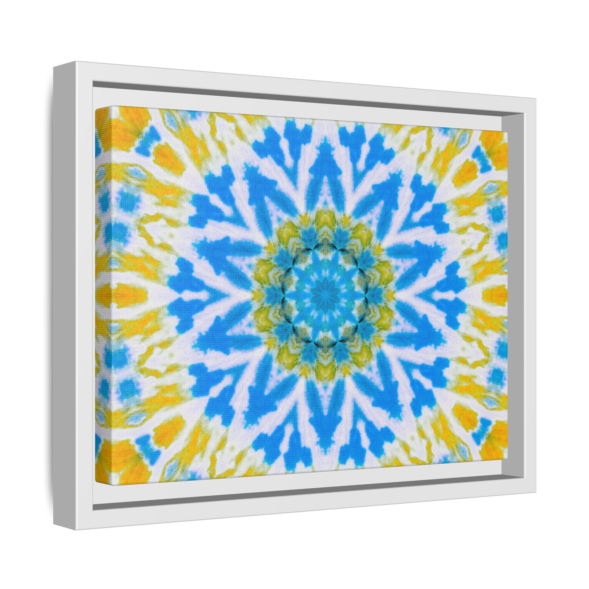 "GETA" Cymatic Framed Matte Canvas