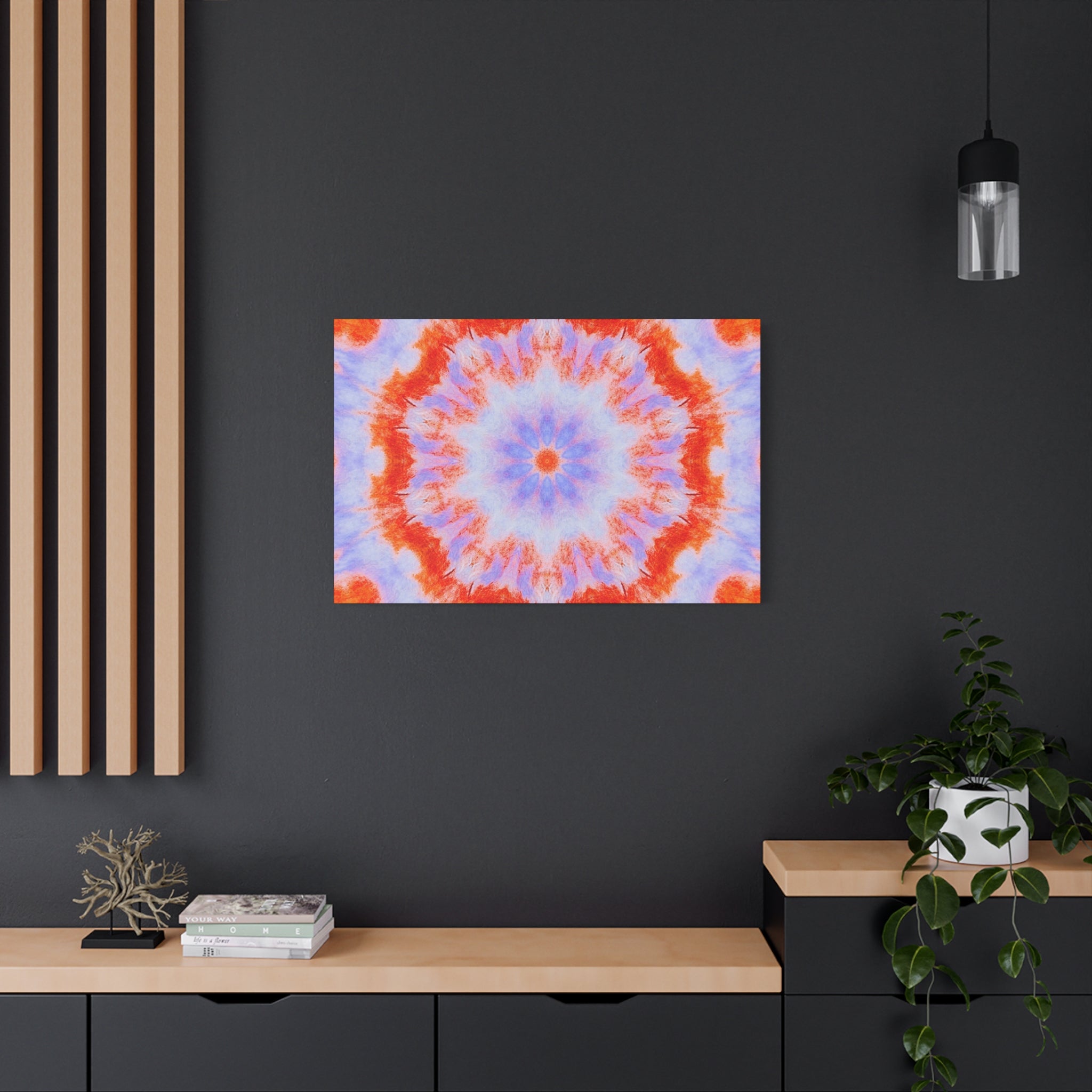 "NEBU" Cymatic Canvas Art Print - Stretched Matte 1.25"
