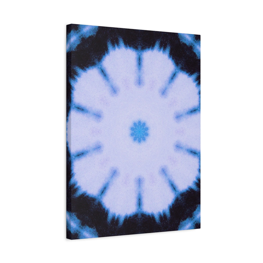 "SNWFLK" Cymatic Canvas Art Print - Stretched Matte 1.25"