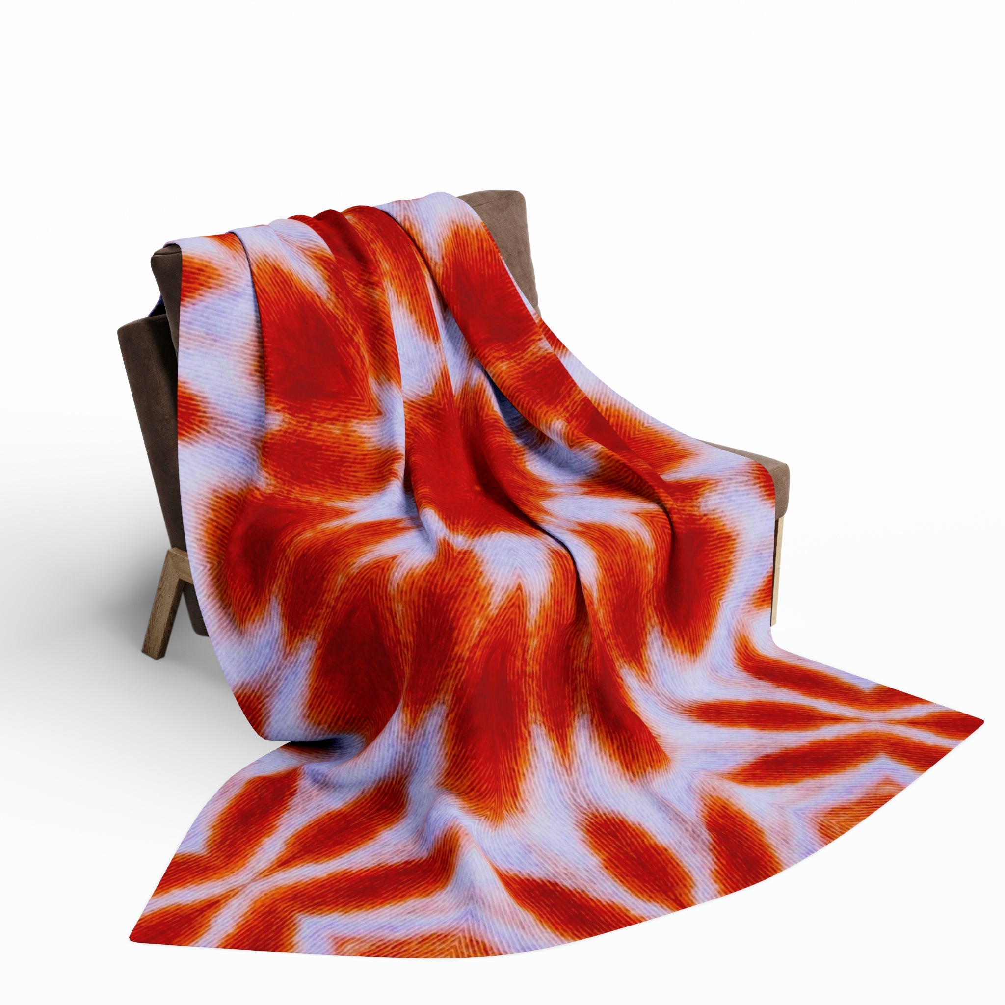“SACRAL” Cymatic Arctic Fleece Blanket