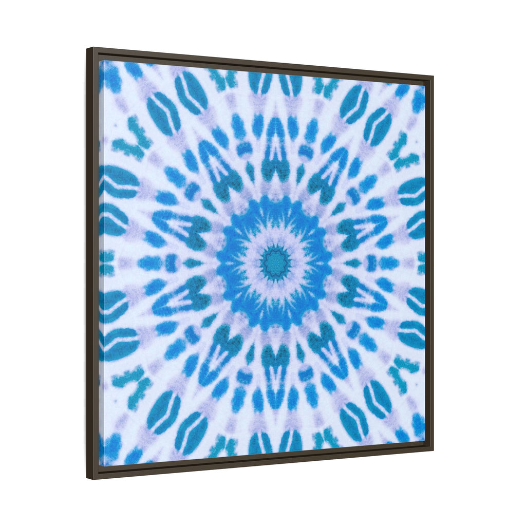"E-VEIL I" Cymatic Framed Matte Canvas
