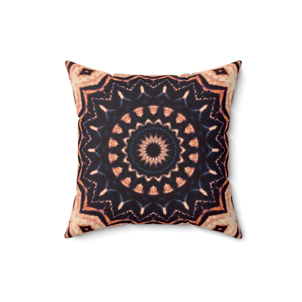 "TRIBAL" Cymatic Print Square Cushion