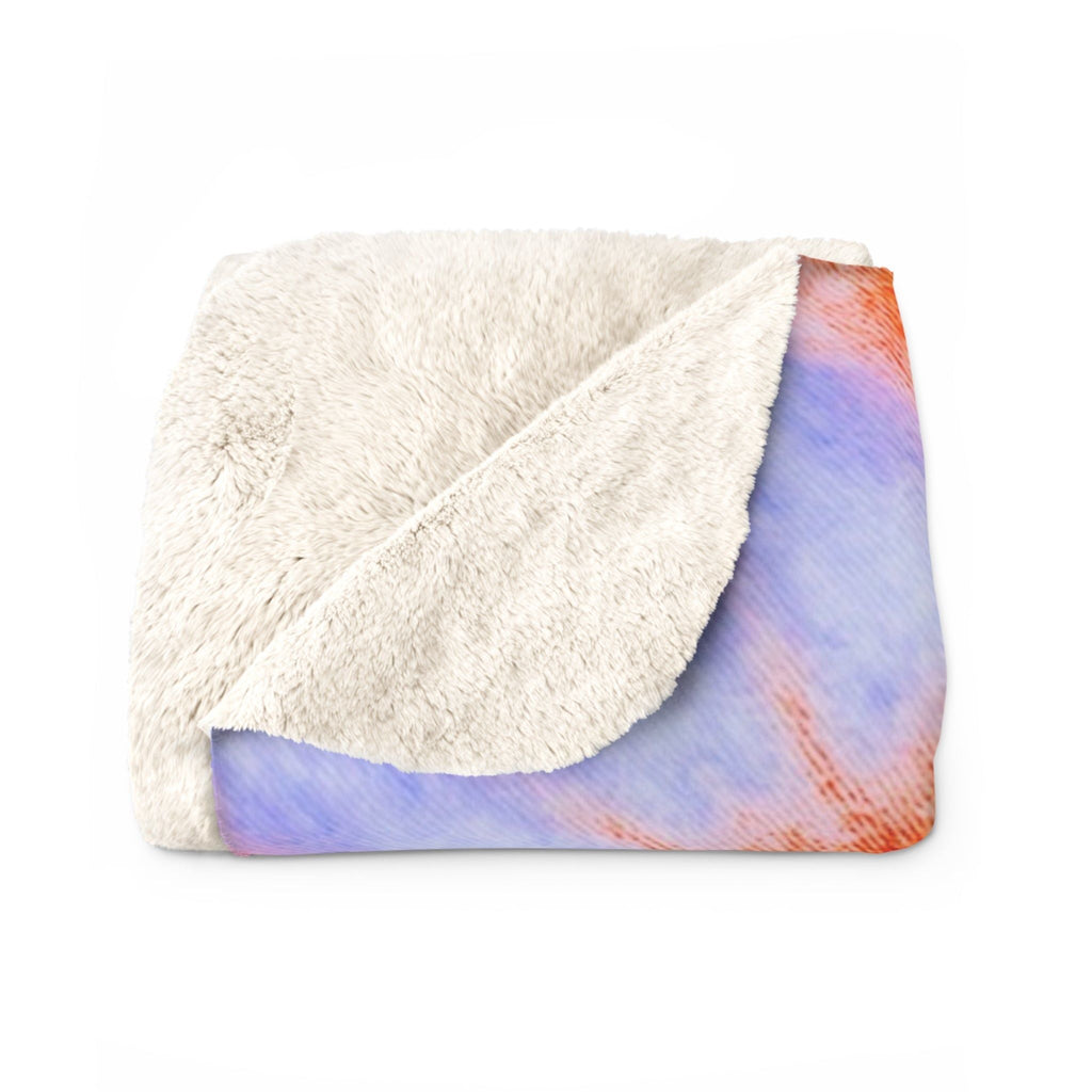 "NEBU" Cymatic Sherpa Fleece Blanket