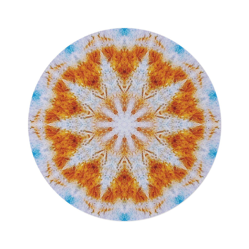 “SOL” Cymatic Round Rug