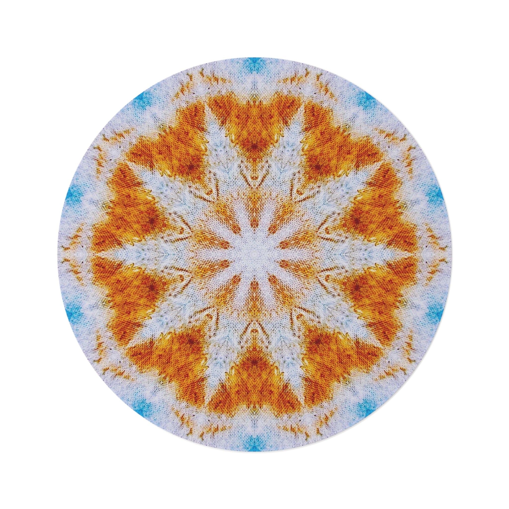 “SOL” Cymatic Round Rug