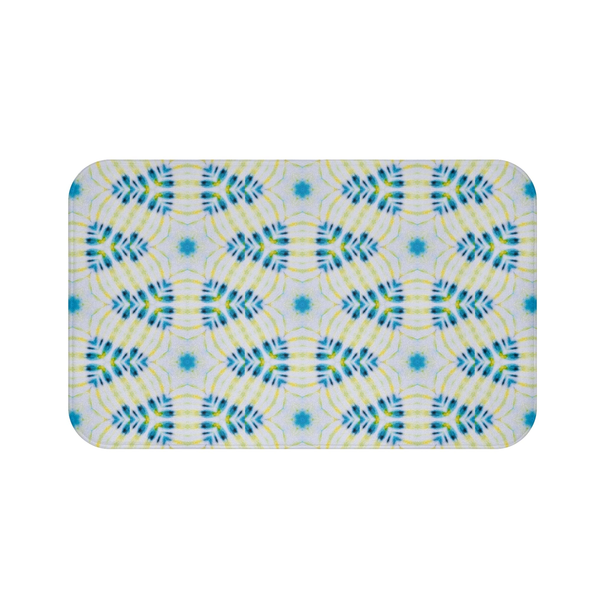 "CYMANTIQUE" Cymatic Print Bath Mat