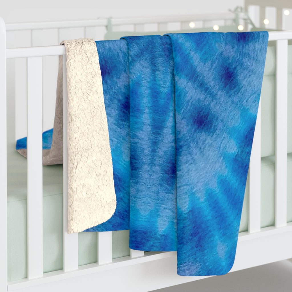 "AVIAN" Cymatic Sherpa Fleece Blanket