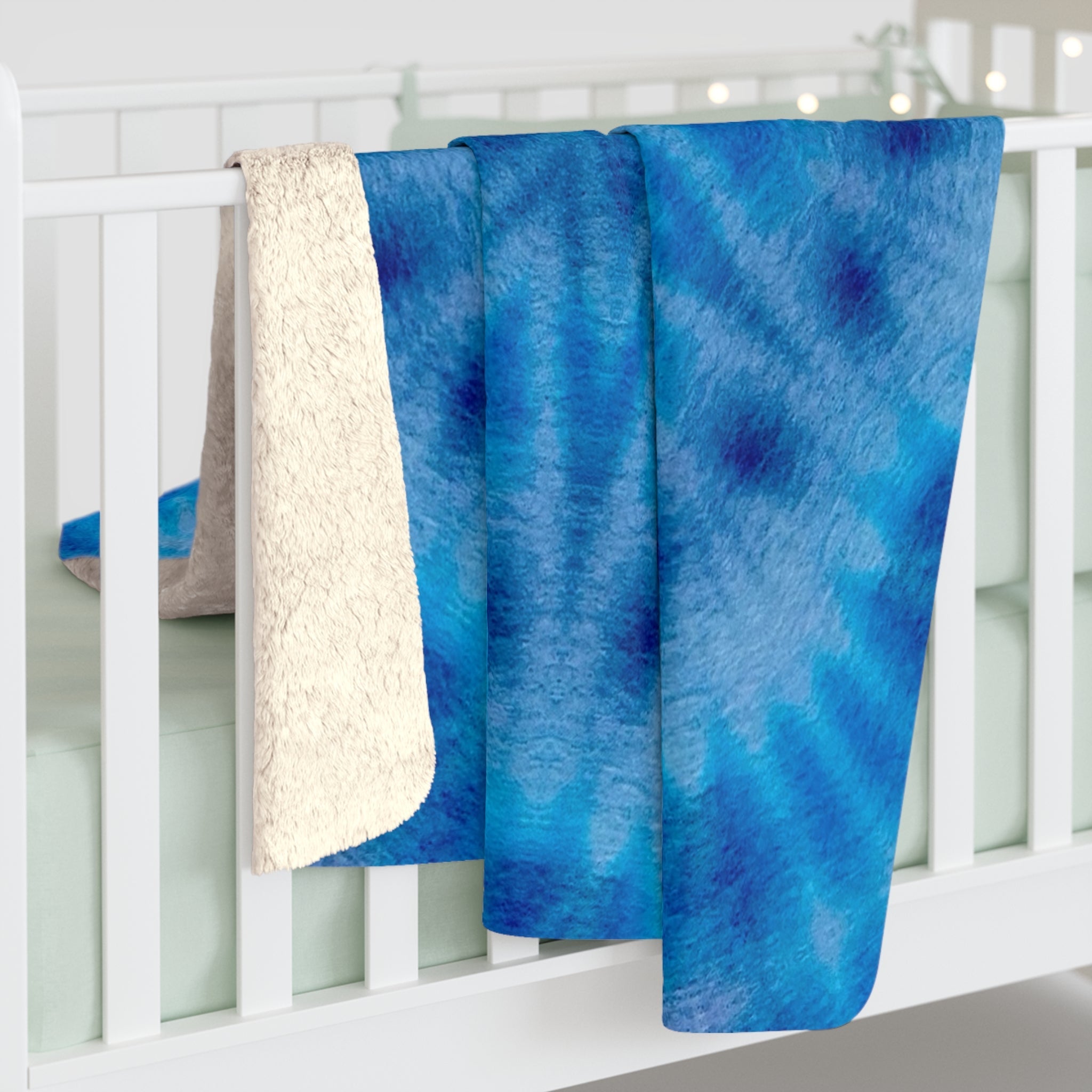 "AVIAN" Cymatic Sherpa Fleece Blanket