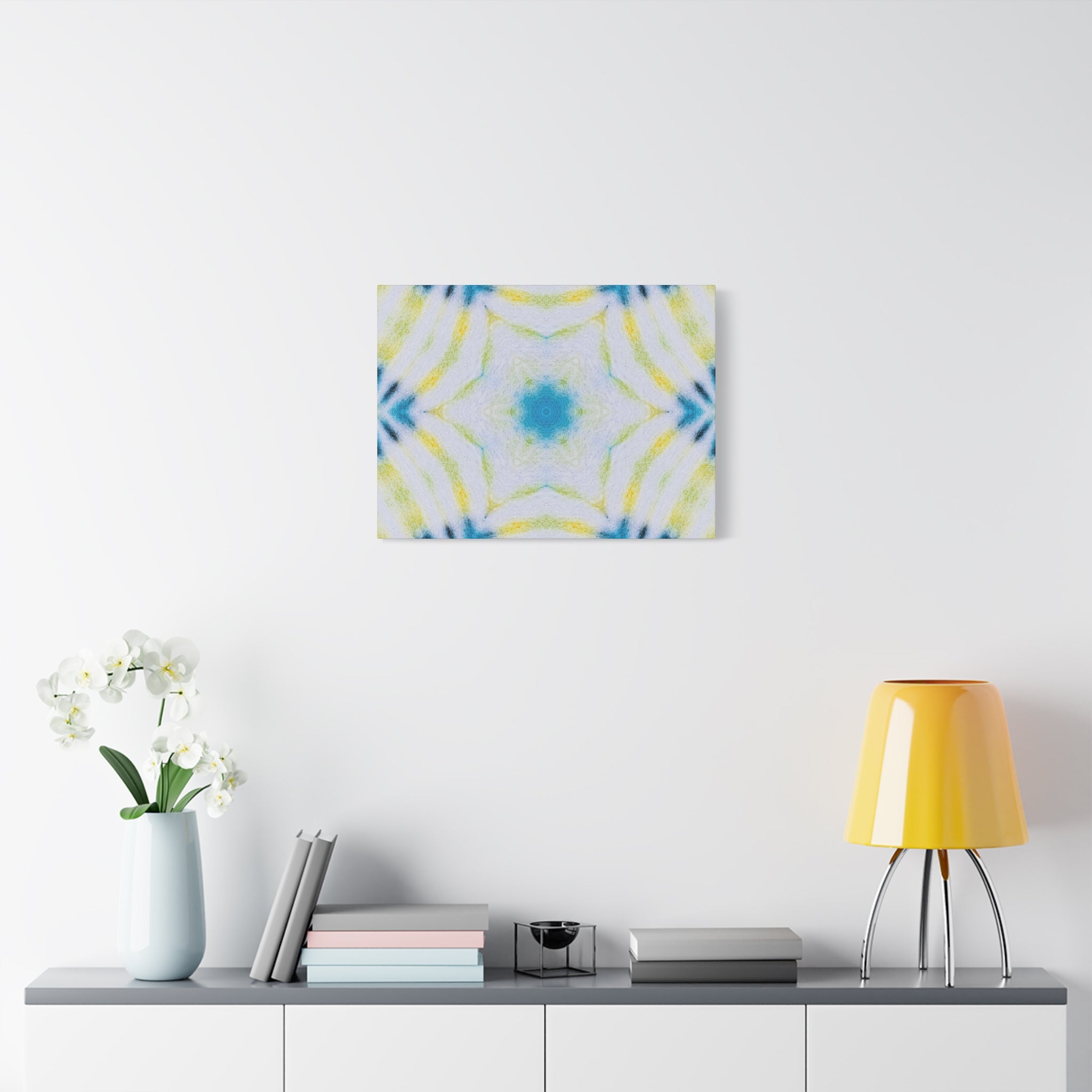 "CYMANTIQUE" Cymatic Canvas Art Print - Stretched Matte 1.25"