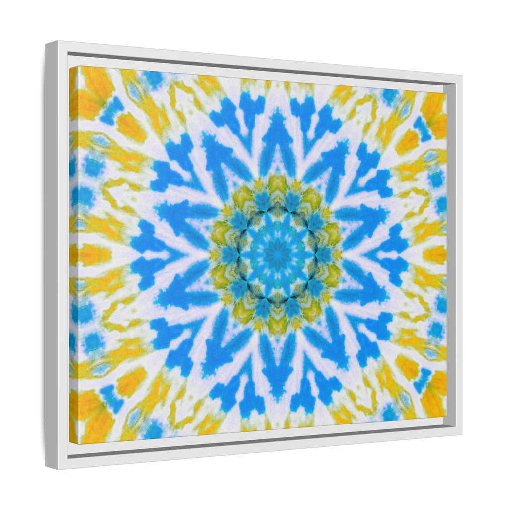 "GETA" Cymatic Framed Matte Canvas