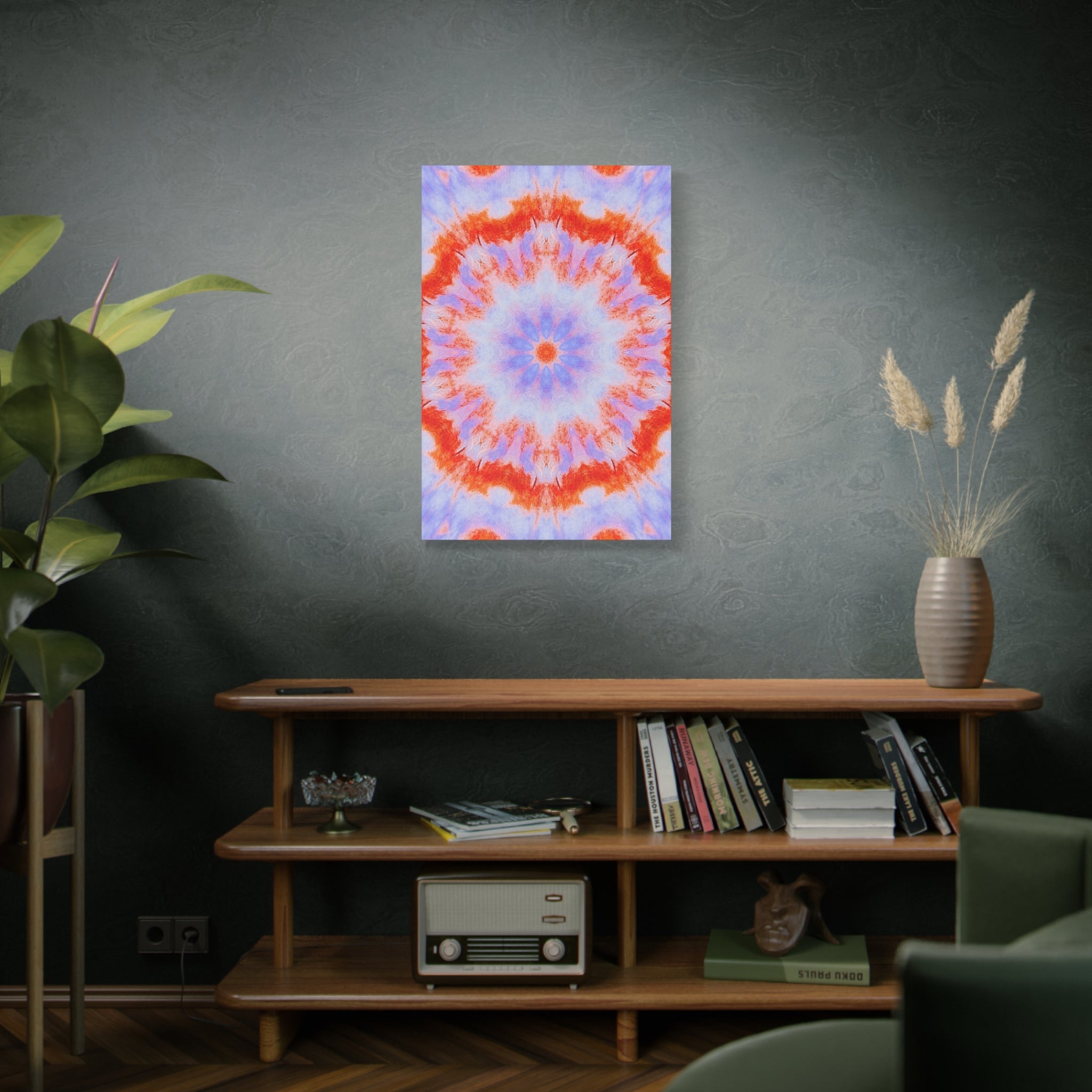 "NEBU" Cymatic Canvas Art Print - Stretched Matte 1.25"