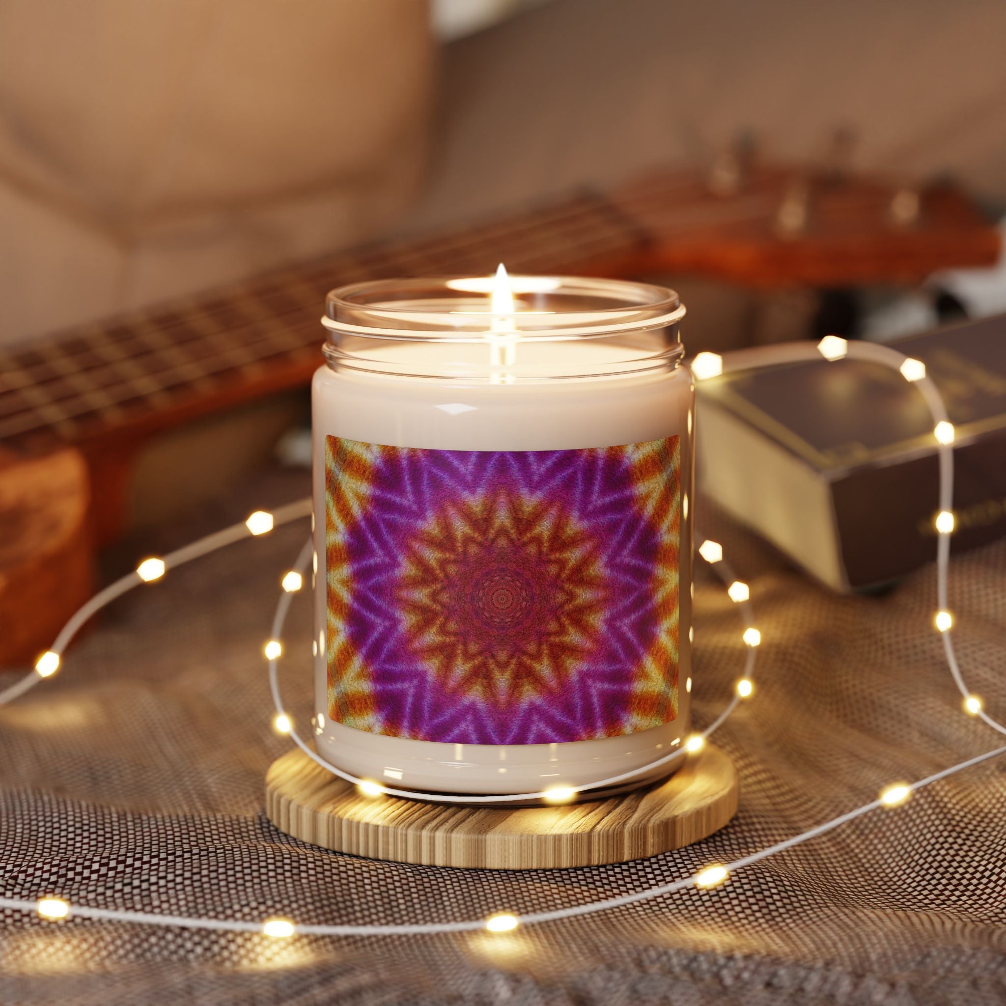 “OST3OS” Cymatic Scented Soy Candle 9oz