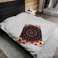 “TRIBAL” Cymatic Velveteen Plush Blanket