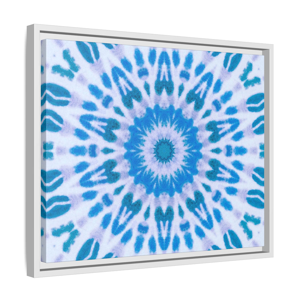 "E-VEIL I" Cymatic Framed Matte Canvas