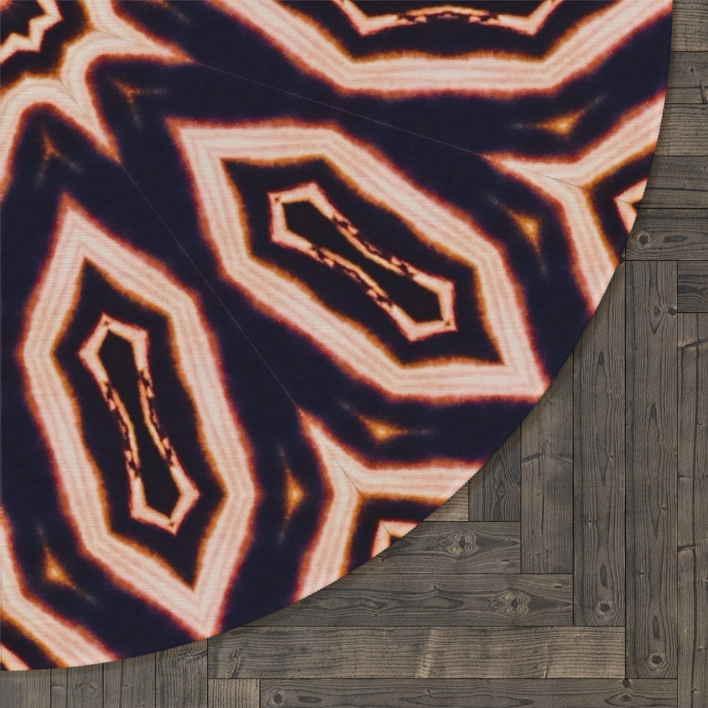 “E-CLPS” Cymatic Round Rug