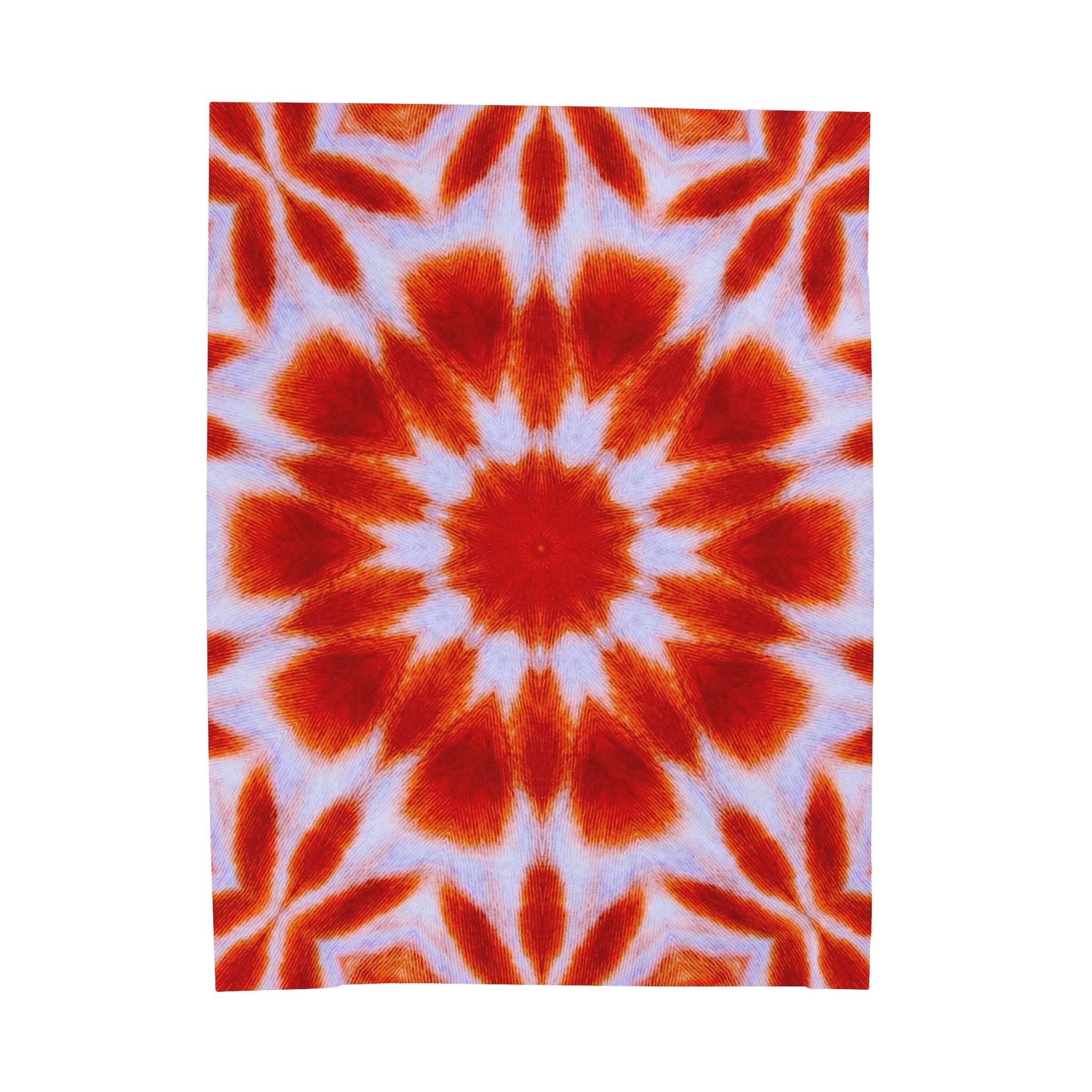 “SACRAL” Cymatic Velveteen Plush Blanket