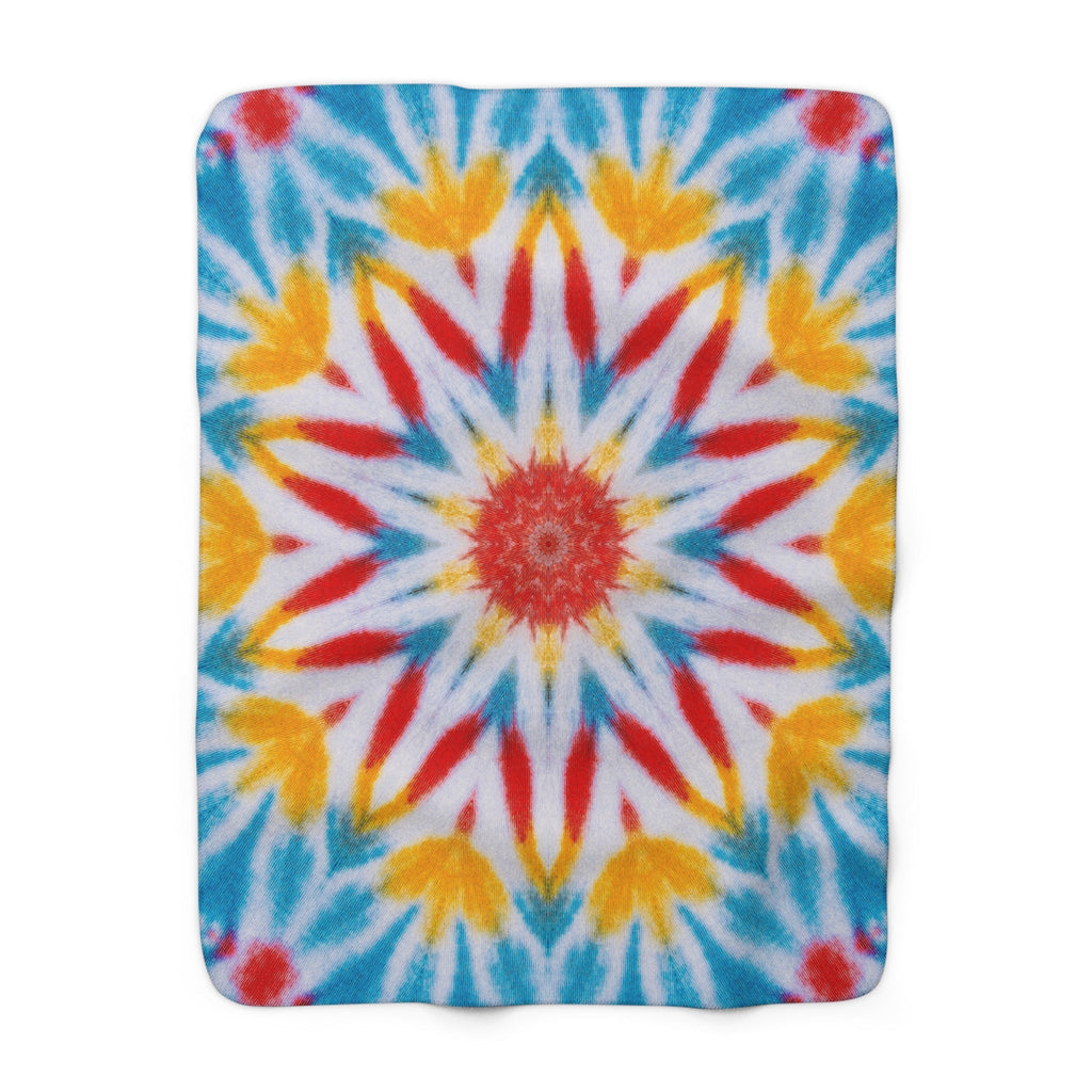 "CRISTOS" Cymatic Sherpa Fleece Blanket