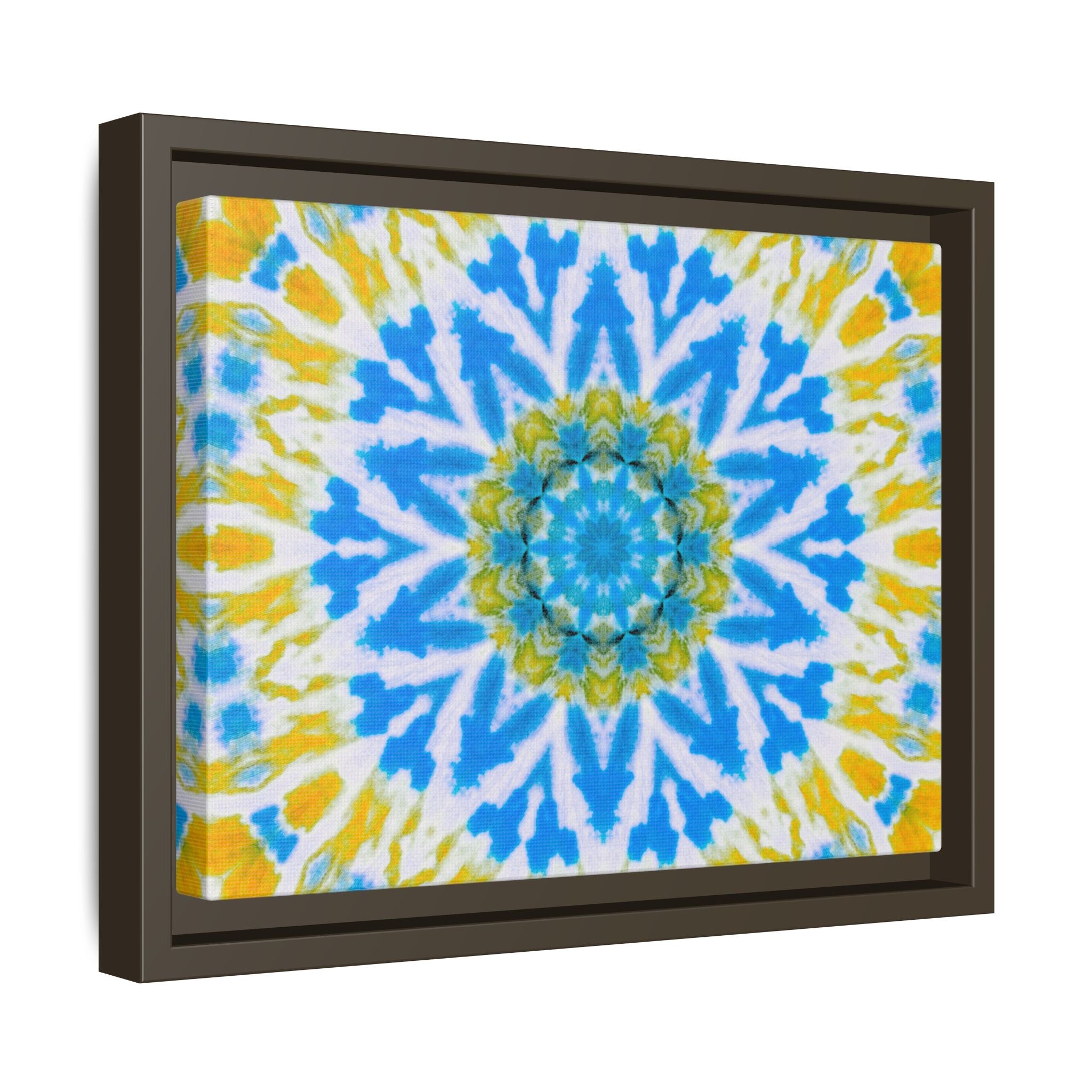 "GETA" Cymatic Framed Matte Canvas