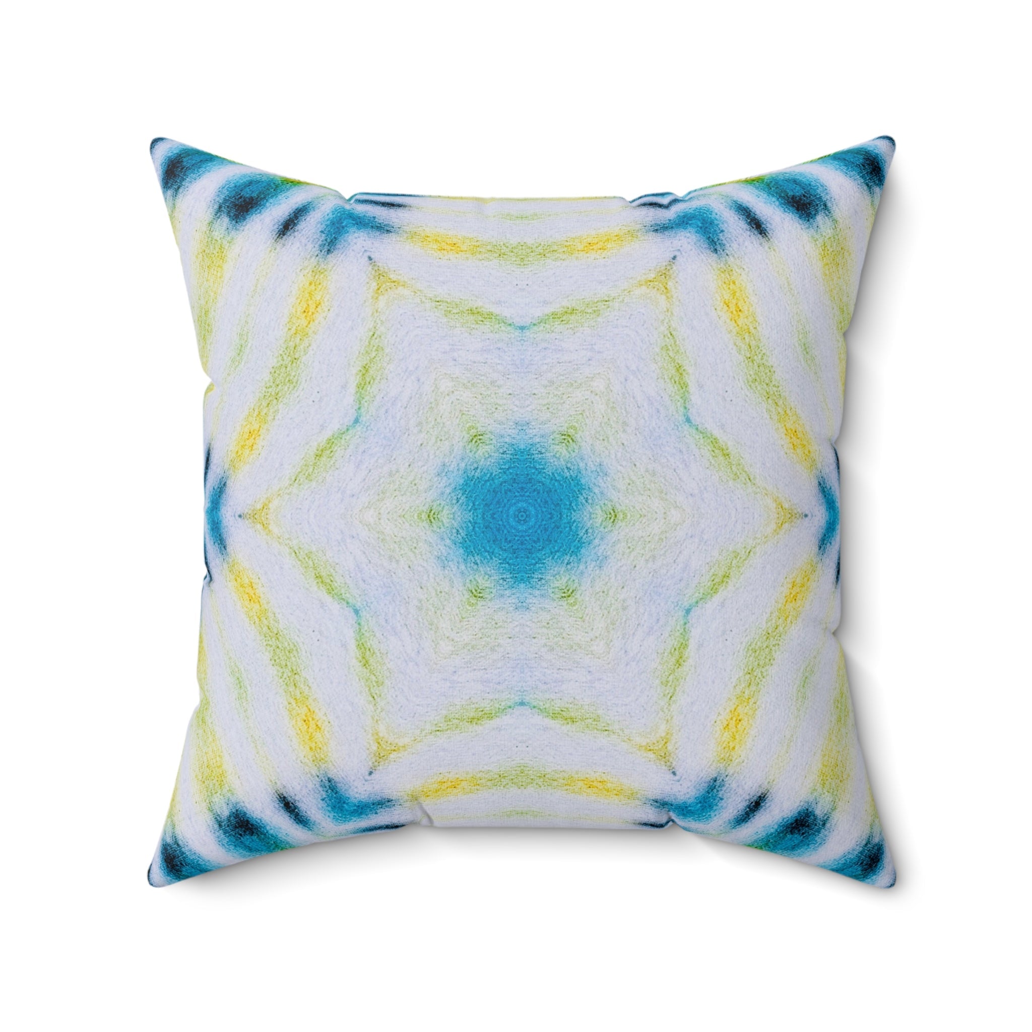"CYMANTIQUE" Cymatic Print Square Cushion
