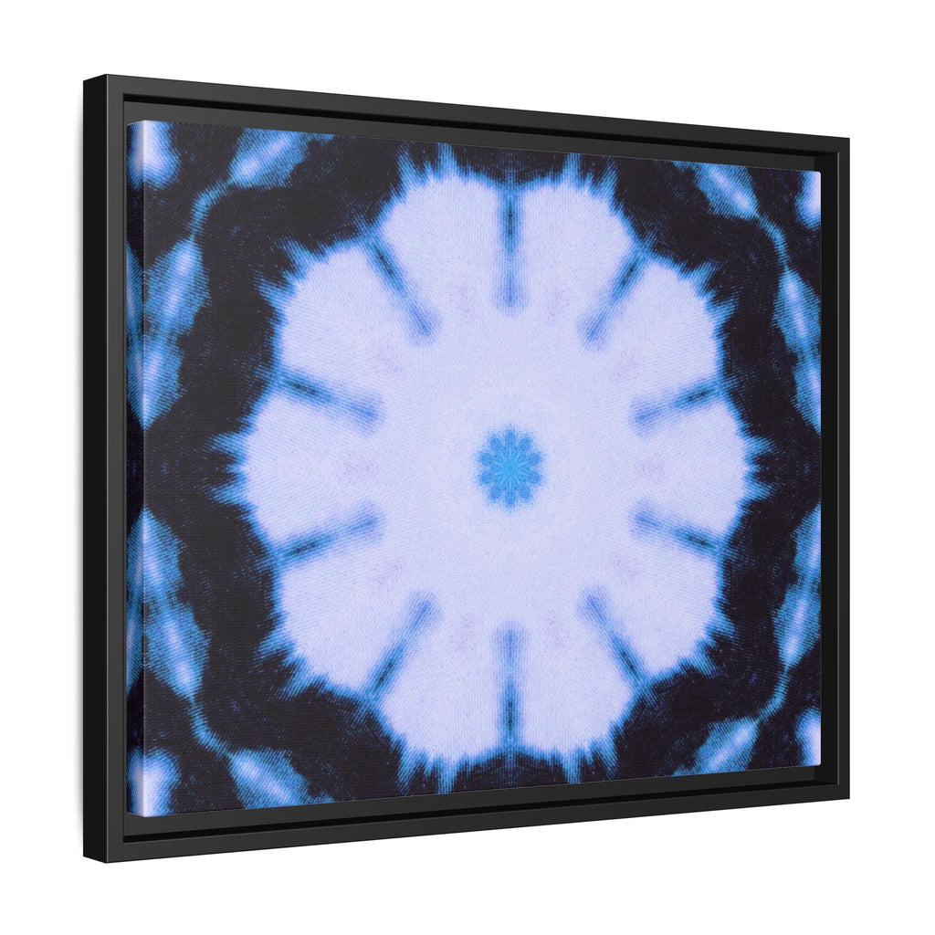 "SNWFLK" Cymatic Framed Matte Canvas