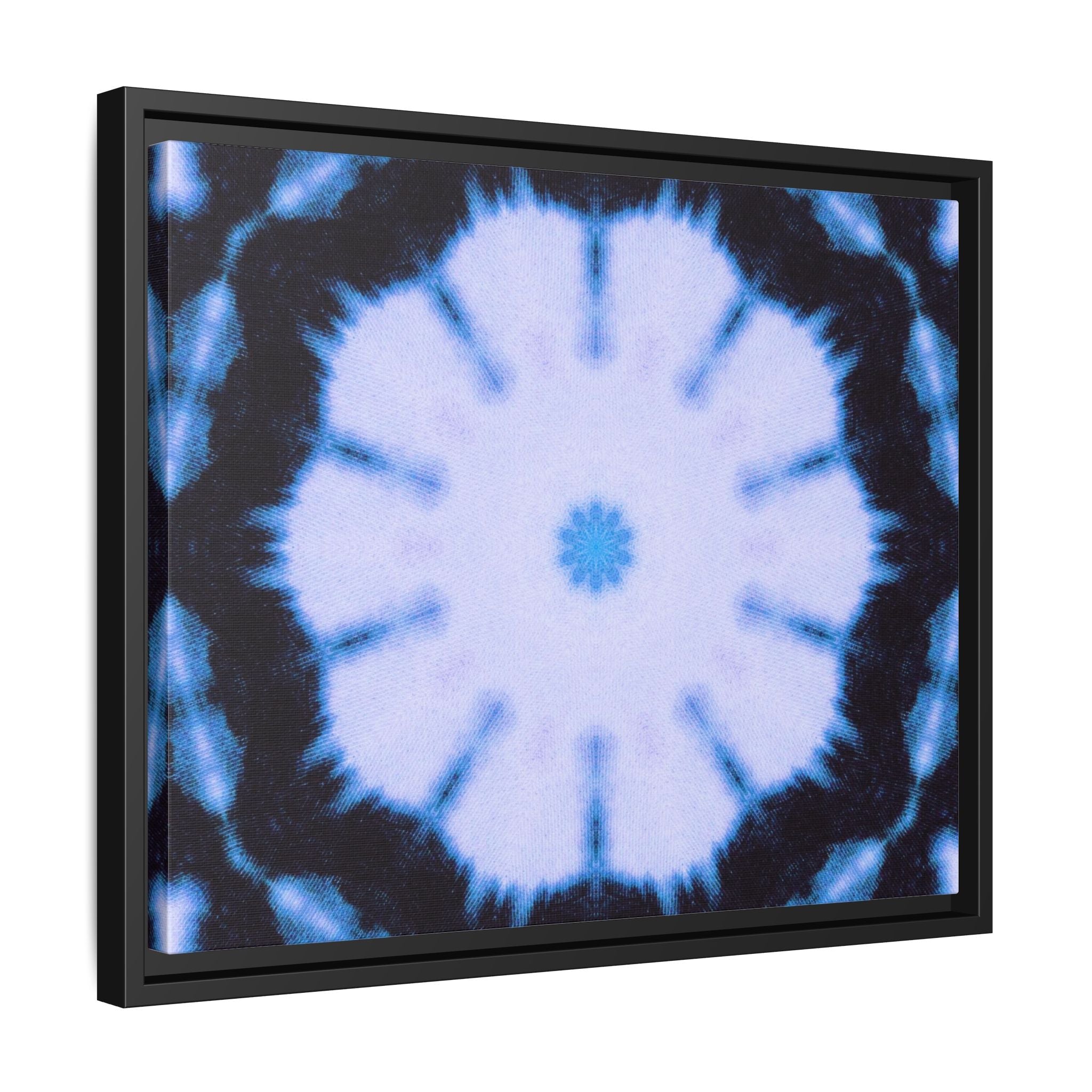 "SNWFLK" Cymatic Framed Matte Canvas