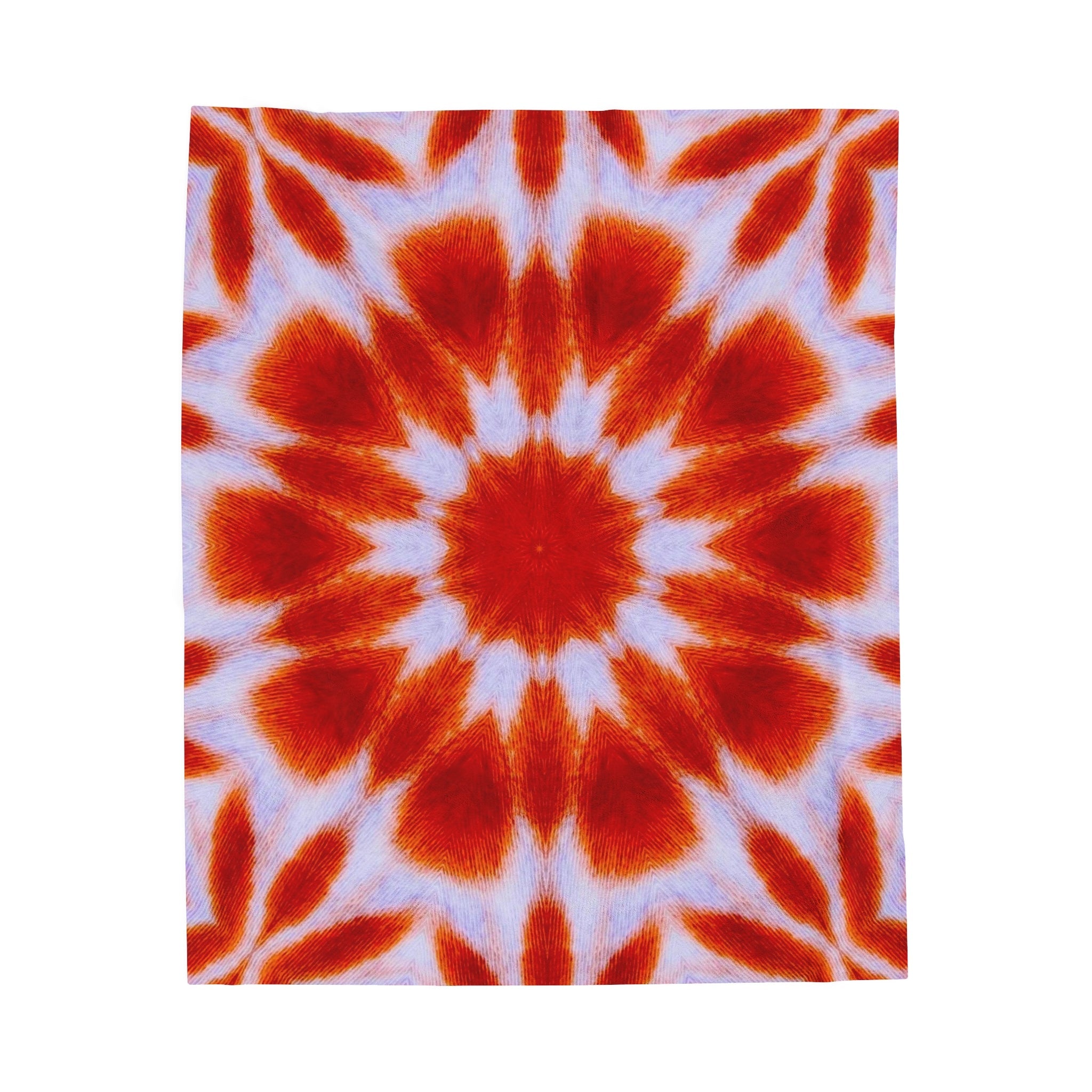 “SACRAL” Cymatic Velveteen Plush Blanket