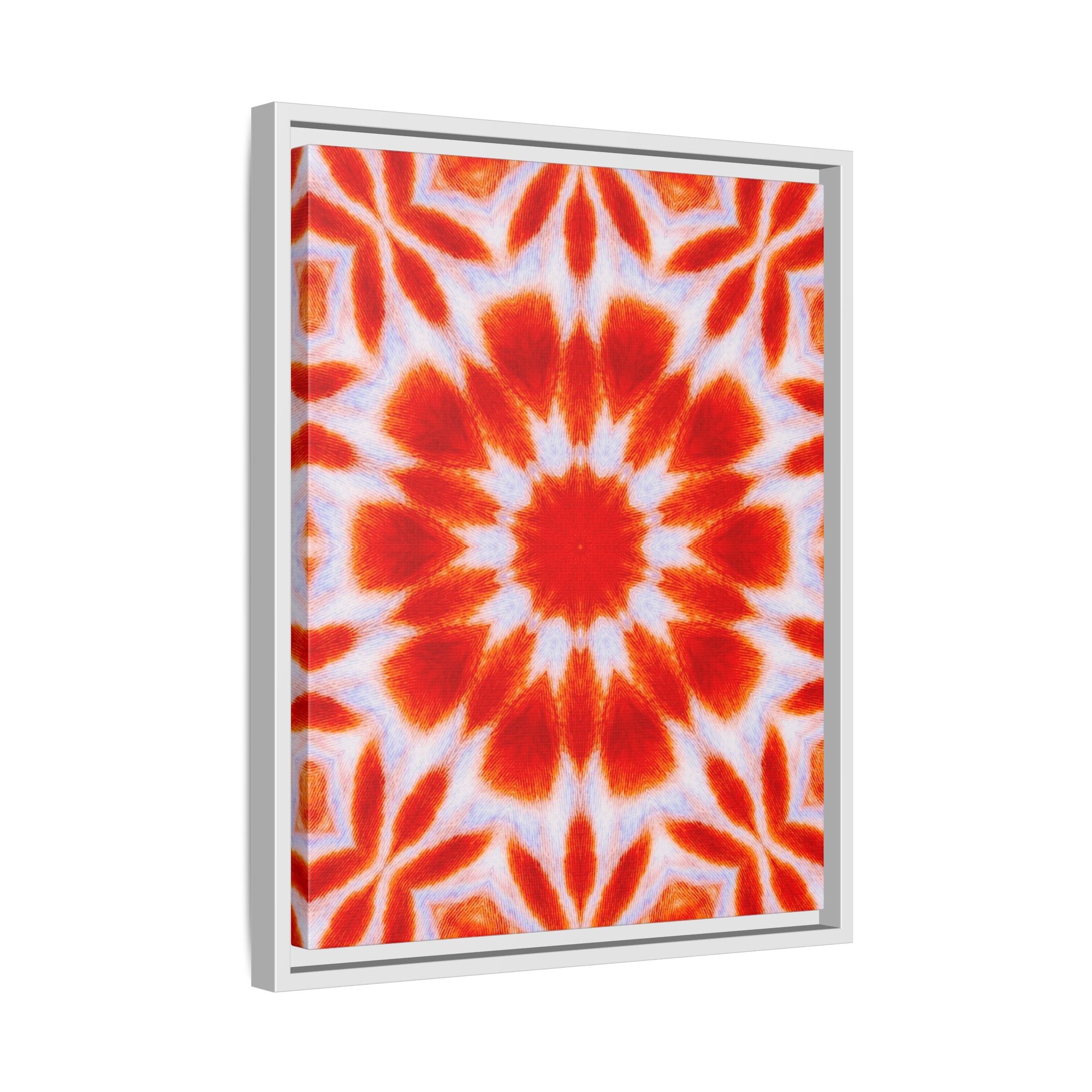 "SACRAL" Cymatic Framed Matte Canvas