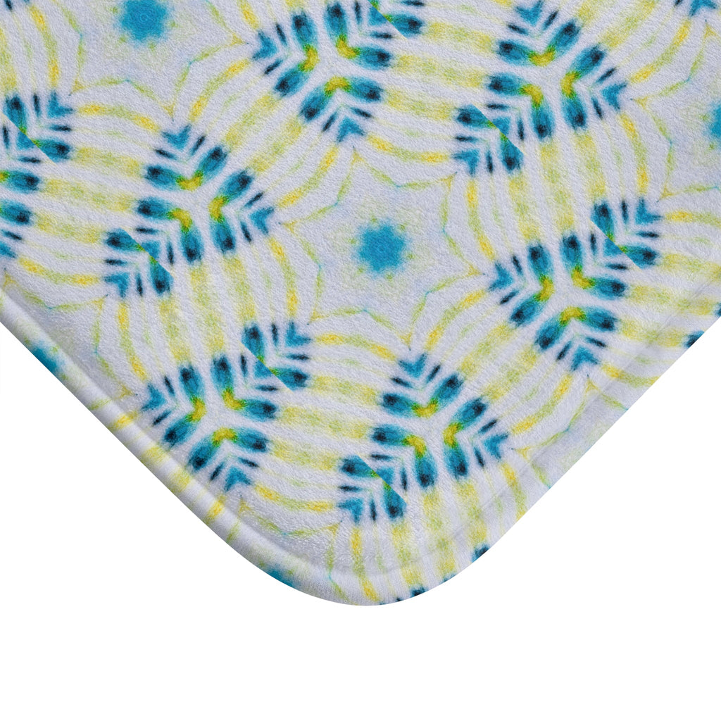 "CYMANTIQUE" Cymatic Print Bath Mat