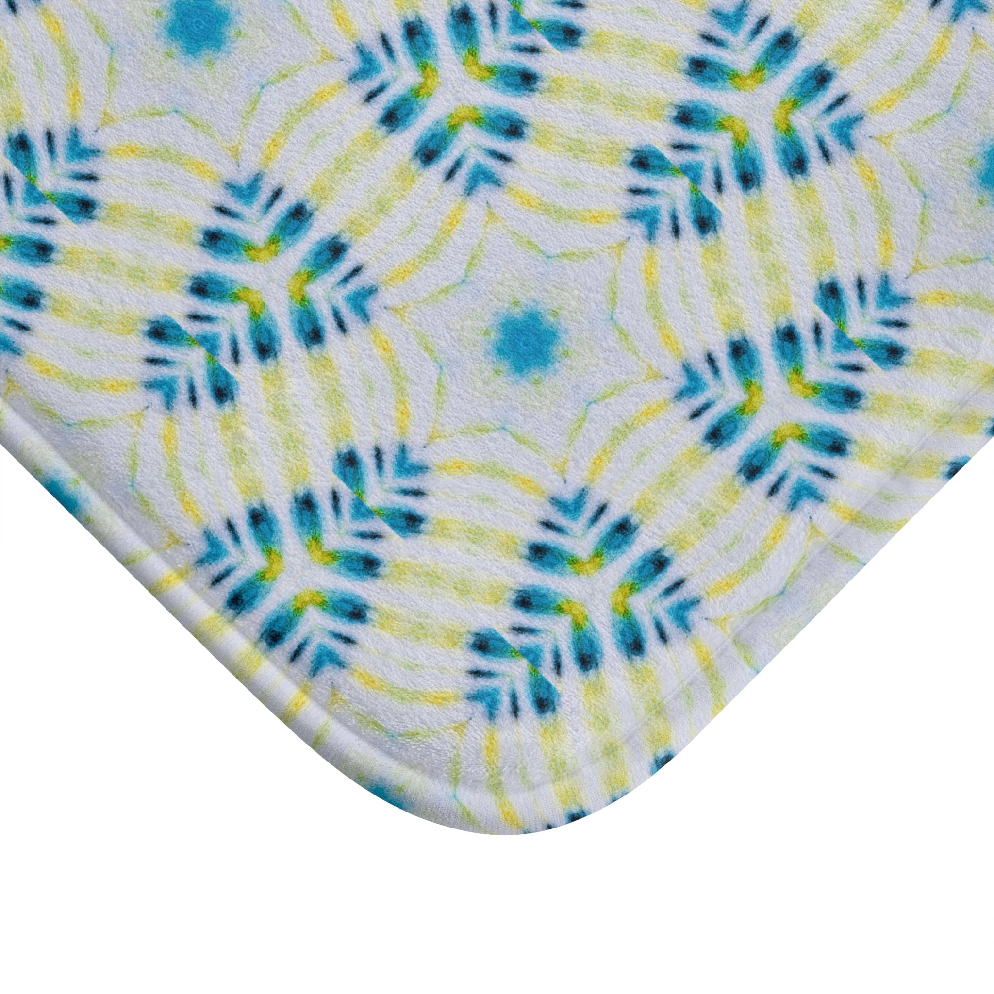 "CYMANTIQUE" Cymatic Print Bath Mat