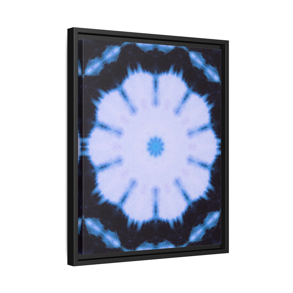 "SNWFLK" Cymatic Framed Matte Canvas