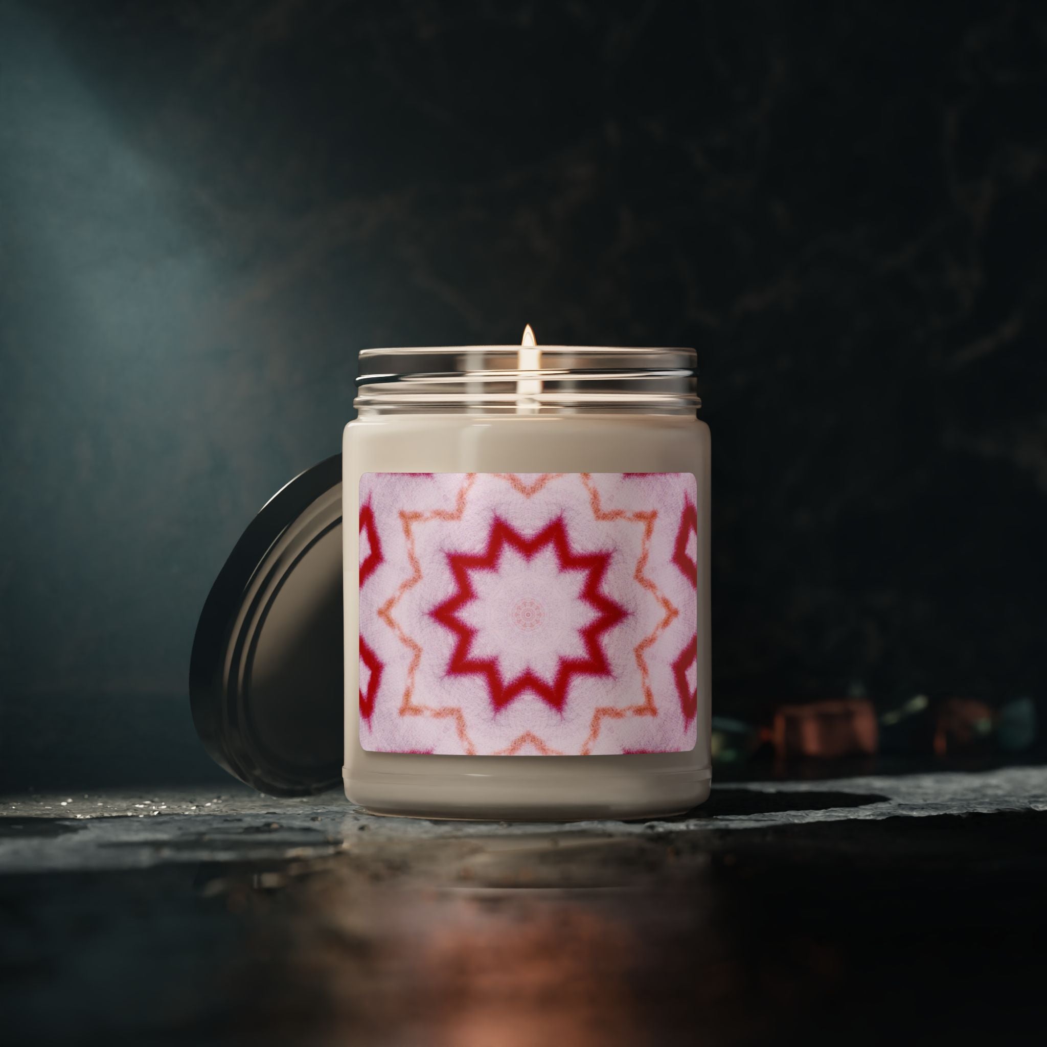 “STAR’ED” Cymatic Scented Soy Candle 9oz