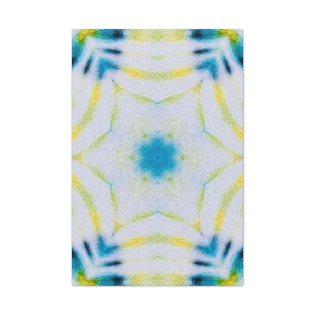 "CYMANTIQUE" Cymatic Canvas Art Print - Stretched Matte 1.25"