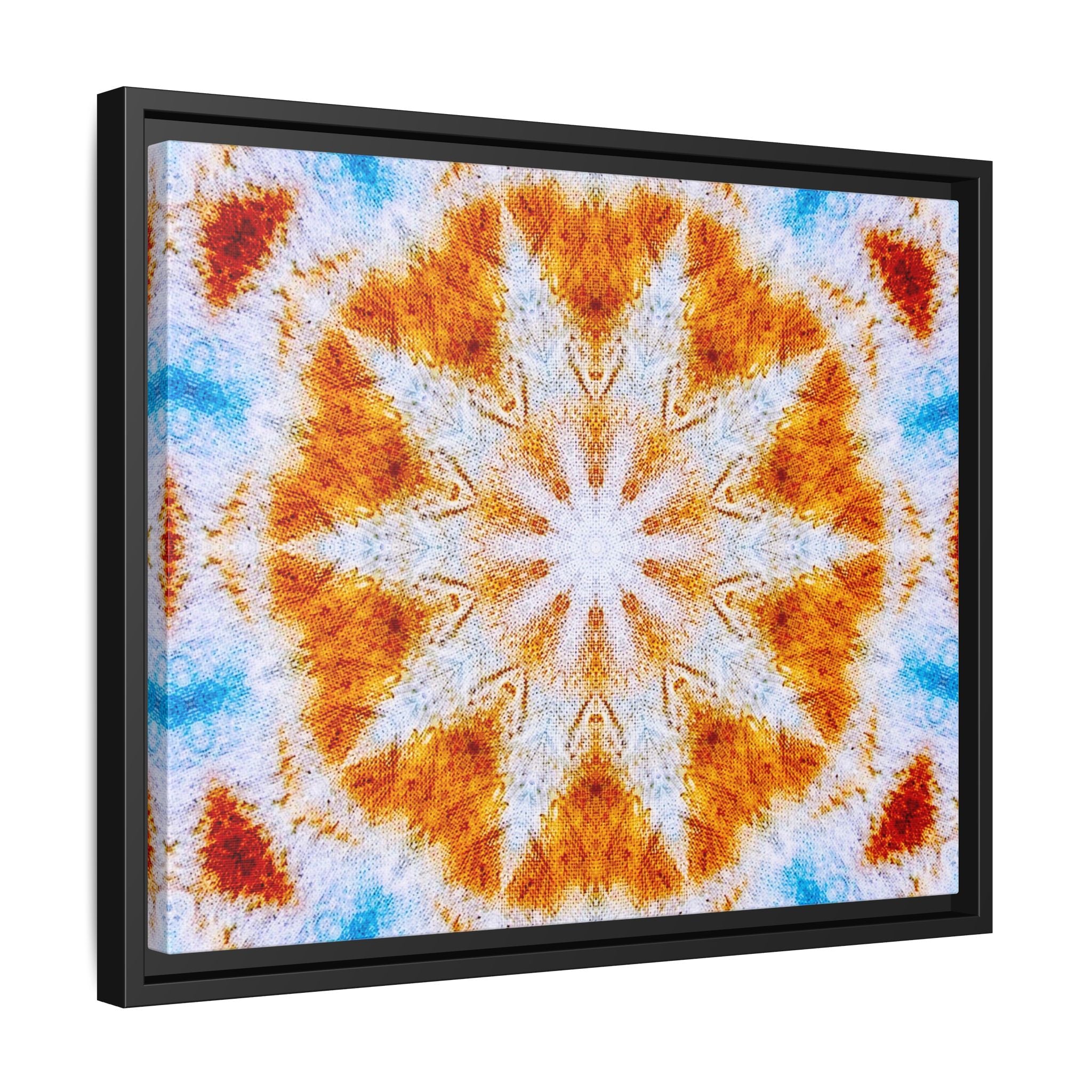 "SOL" Cymatic Framed Matte Canvas