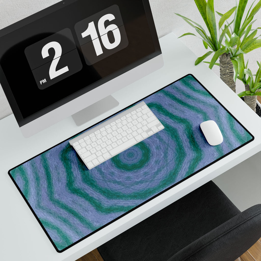 "GR33N3RY" Cymatic Office Desk Mat