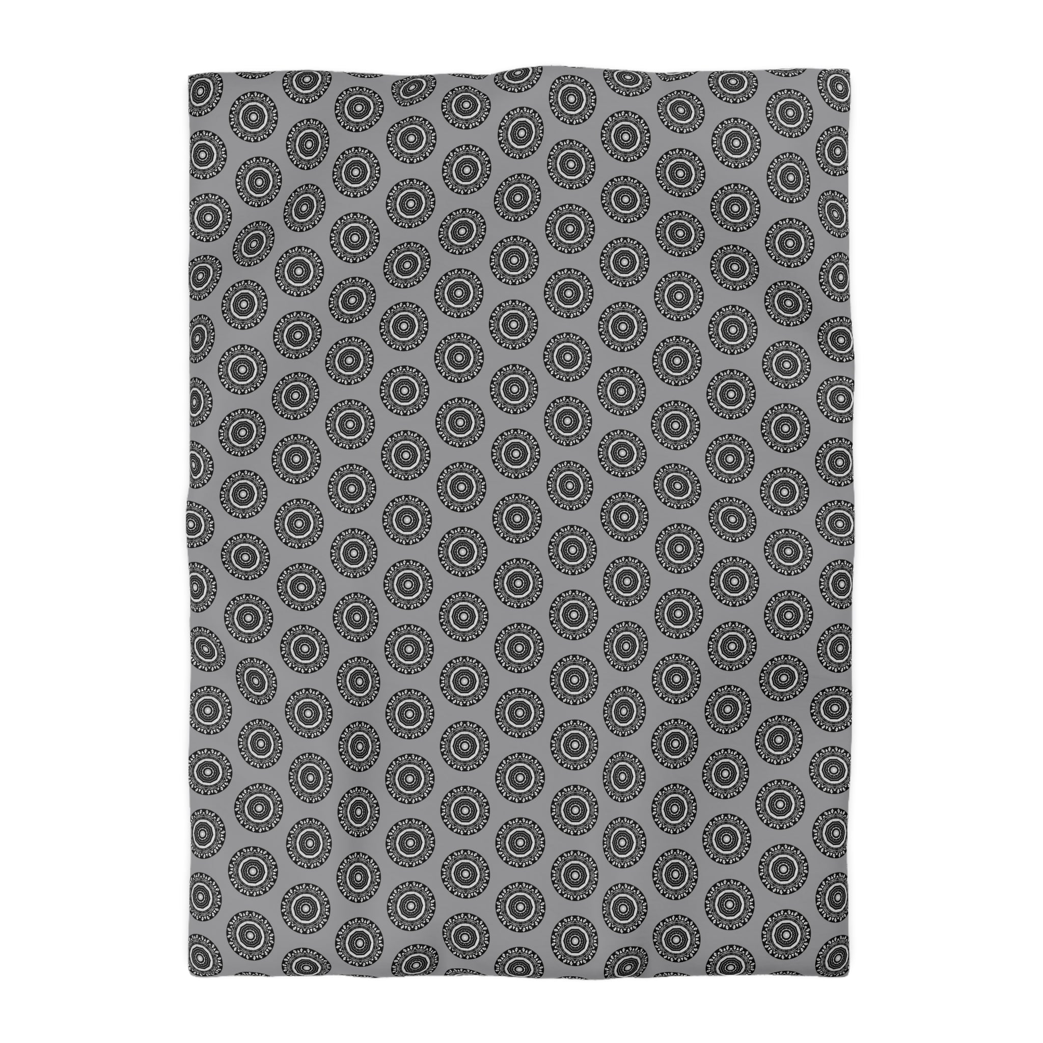 "MAYA" Cymatic Duvet Cover (Grey) - Housewarming