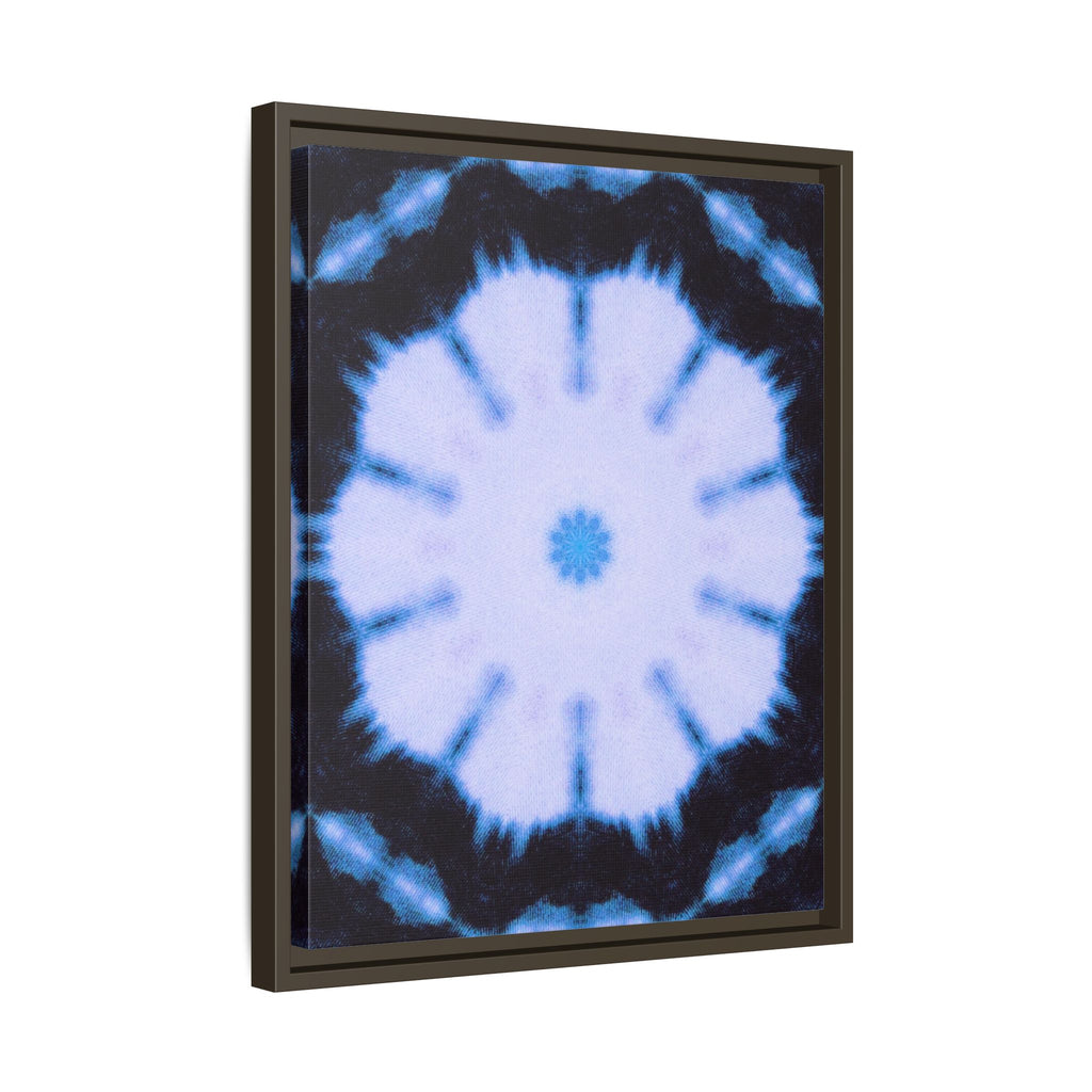 "SNWFLK" Cymatic Framed Matte Canvas